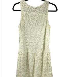 Forever 21 Cream Dress